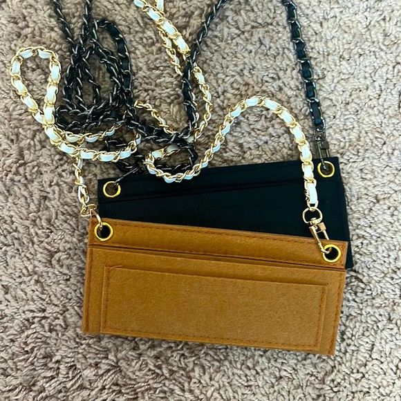 Handbags - 1 tan Insert